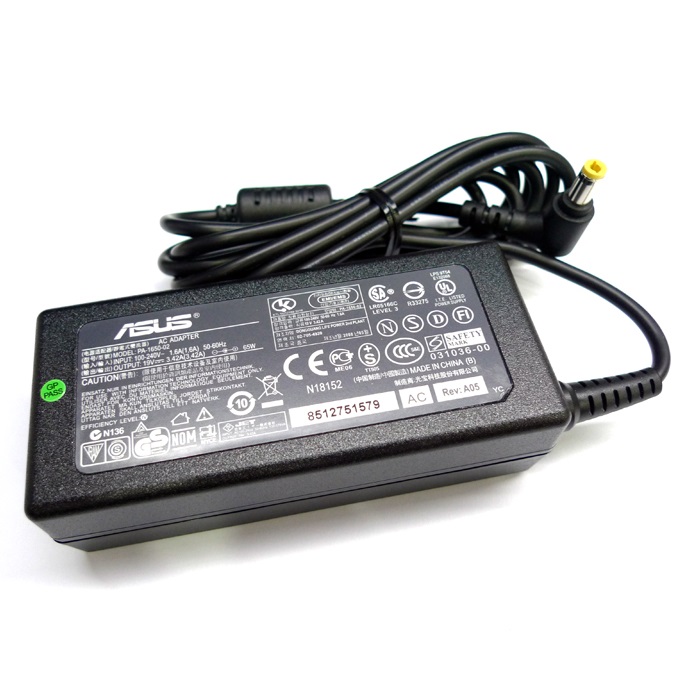 Sạc (bộ thích ứng) Laptop Asus 19V-3.42A