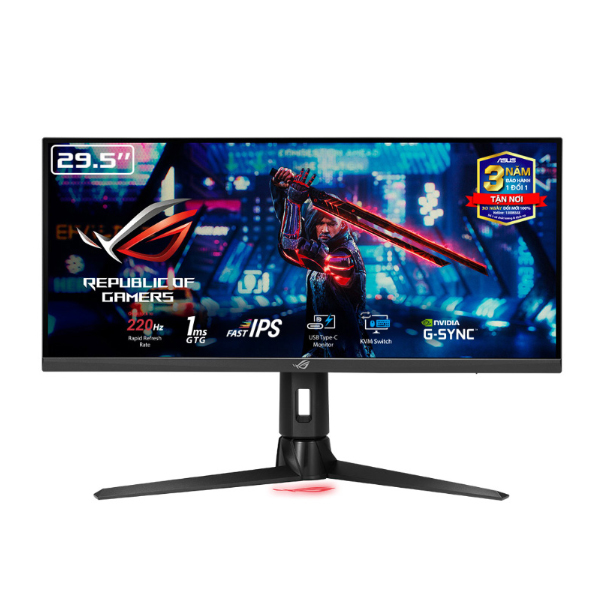 Màn hình gaming Asus ROG Strix XG309CM (29.5Inch/ WFHD (2560x1080)/ 1ms/ 220Hz/ 300 cd/m2/ IPS/ Loa/ USB-C)