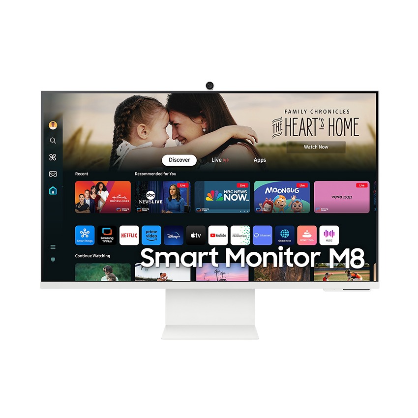 Màn hình thông minh Samsung M8 LS32DM801UEXXV (31.5Inch/ 4K (3840 x 2160)/ 4ms/ 400cd/m2/ VA/ Tích hợp Loa)