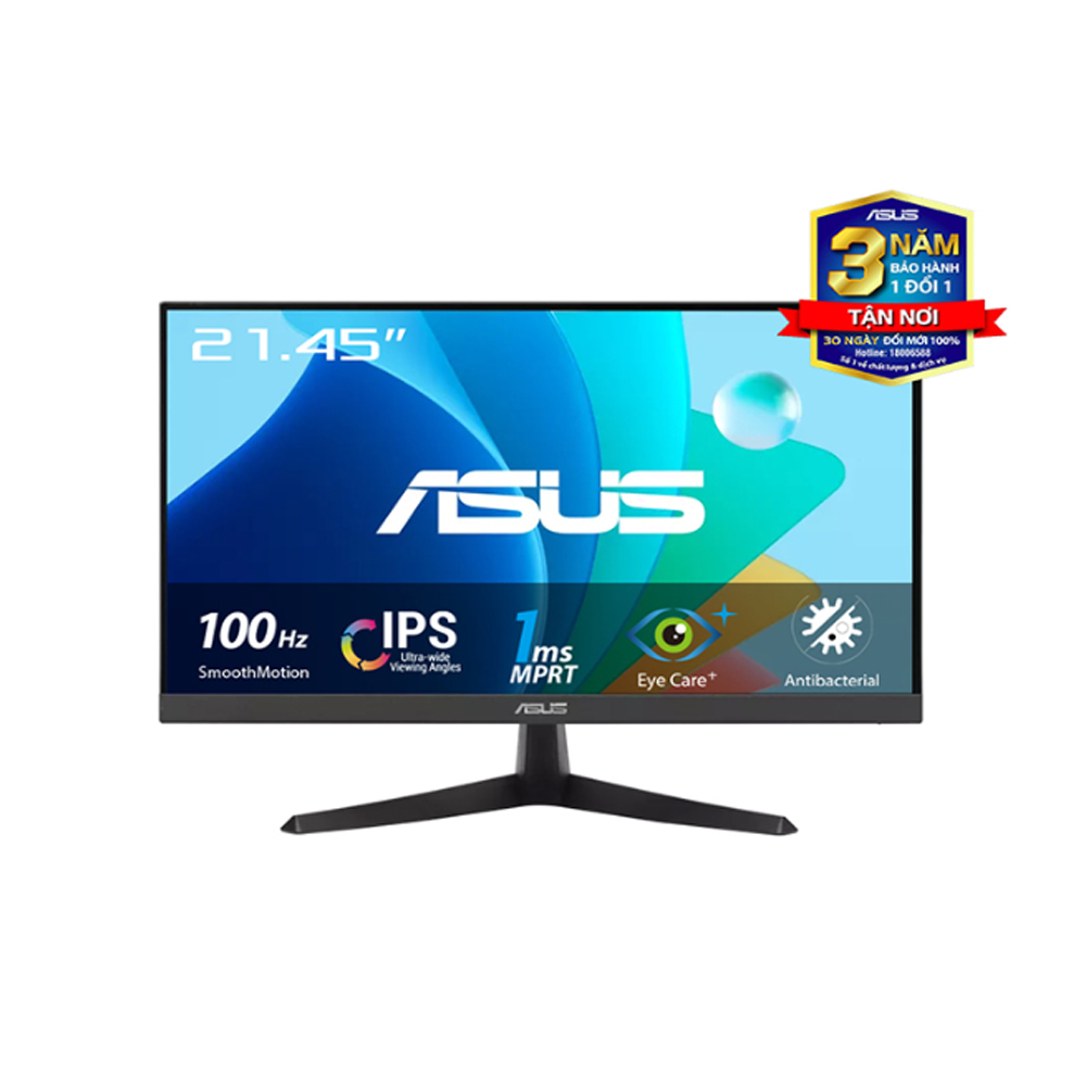 Màn hình Asus VY229HF (21.45Inch/ Full HD/ 1ms/ 100HZ/ 250cd/m2/ IPS)