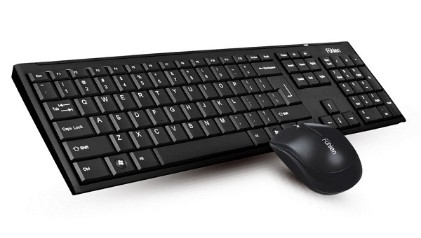 Bộ bàn phím chuột không dây Fuhlen A120G (Đen)