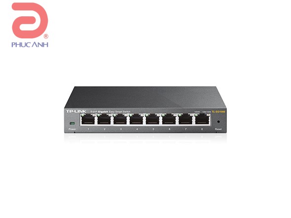 Switch TP-Link TL-SG108E (Gigabit (1000Mbps)/ 8 Cổng/ Smart Switch/ Vỏ Thép)