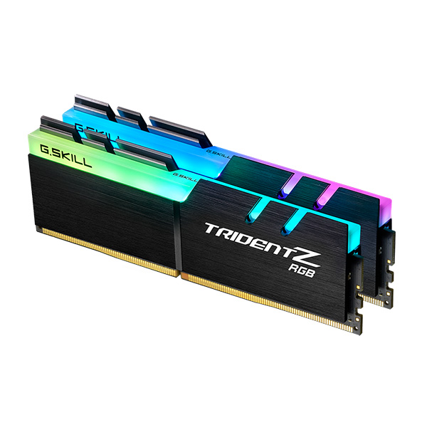 Ram desktop GSKill TRIDENT Z RGB 64GB (2x32GB) DDR4 3200MHz (F4-3200C16D-64GTZR)