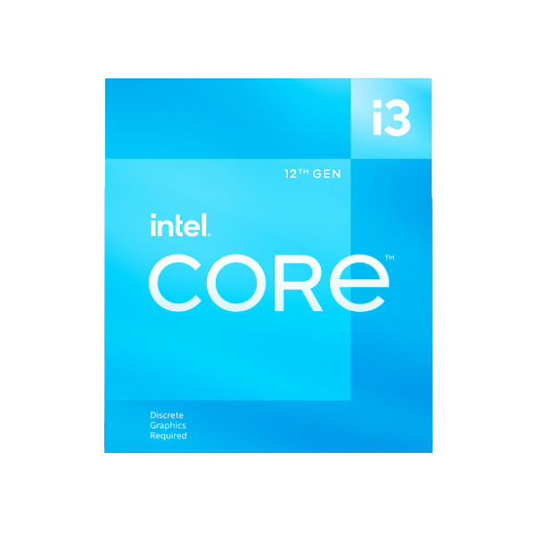 CPU Intel Core i3 12100F Box (Socket 1700/ Base 3.3Ghz/ Turbo 4.3GHz/ 4 Cores/ 8 Threads/ Cache 12MB)