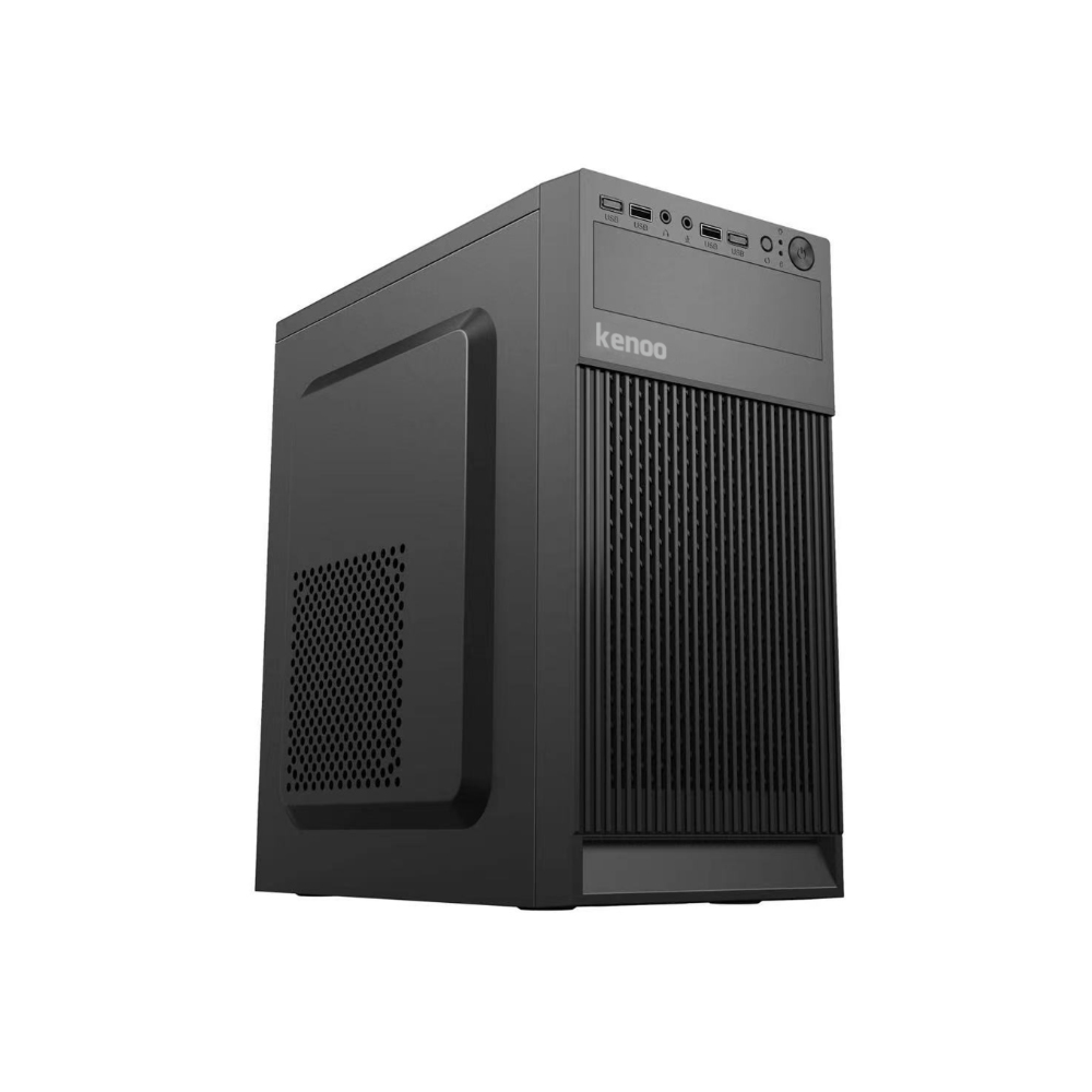 Vỏ máy tính KENOO T13 (Mini Tower/ M-ATX/ Đen)