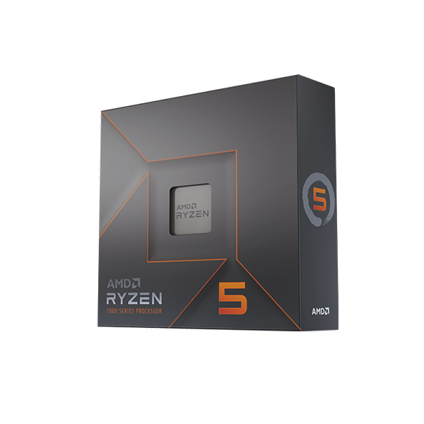 CPU AMD Ryzen 5 7600X (Socket AM5/ Base 4.7 Ghz/ Turbo 5.3GHz/ 6 Cores/ 12 Threads/ Cache 35Mb)