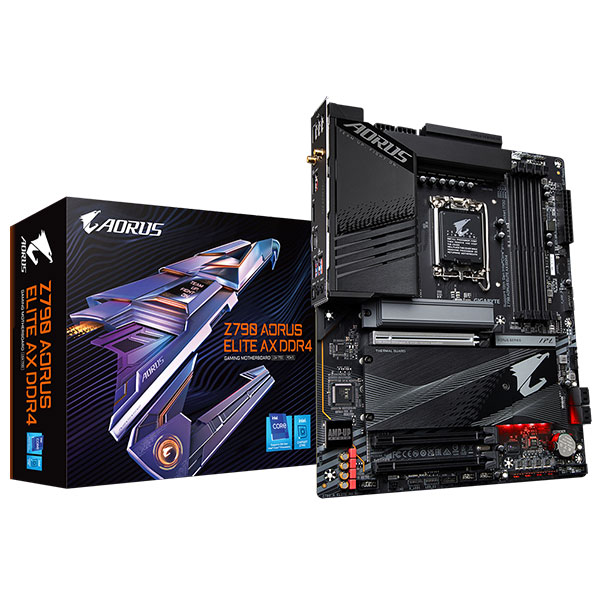 Mainboard Gigabyte Z790 AORUS ELITE AX DDR4 (Socket 1700/ Intel Z790/ 4 khe ram/ DDR4/ 2.5 Gigabit LAN)