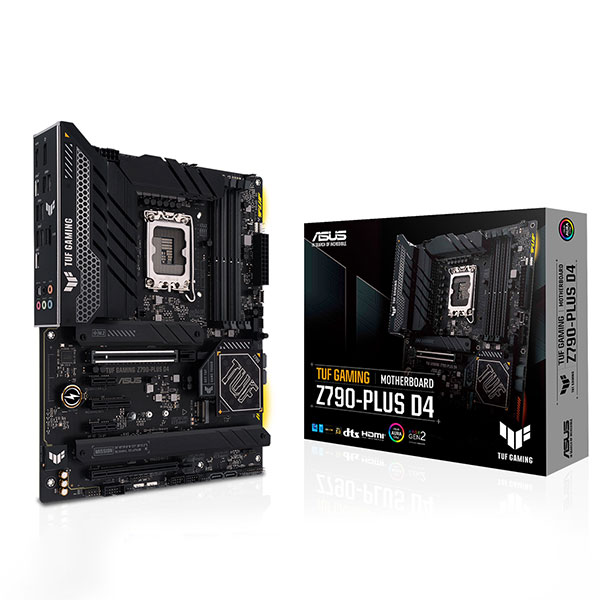 Mainboard Asus TUF Gaming Z790-PLUS D4 (Intel Z790/ Socket 1700/ ATX/ 4 khe ram/ DDR4/ 2.5 Gigabit LAN)