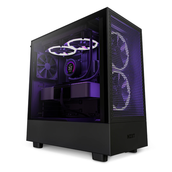 Vỏ máy tính NZXT H5 Flow Black (CC-H51FB-01)