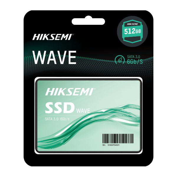 Ổ SSD HIKSEMI HS-SSD-WAVE(S) 512G (SATA3/ 2.5Inch/ 530MB/s/ 450MB/s)