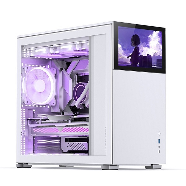 Vỏ máy tính JONSBO D41 STD SC White (Mid Tower/ ATX/ Trắng)