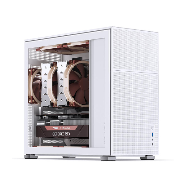 Vỏ máy tính JONSBO D41 MESH WHITE (Mid Tower/ ATX/ Trắng)