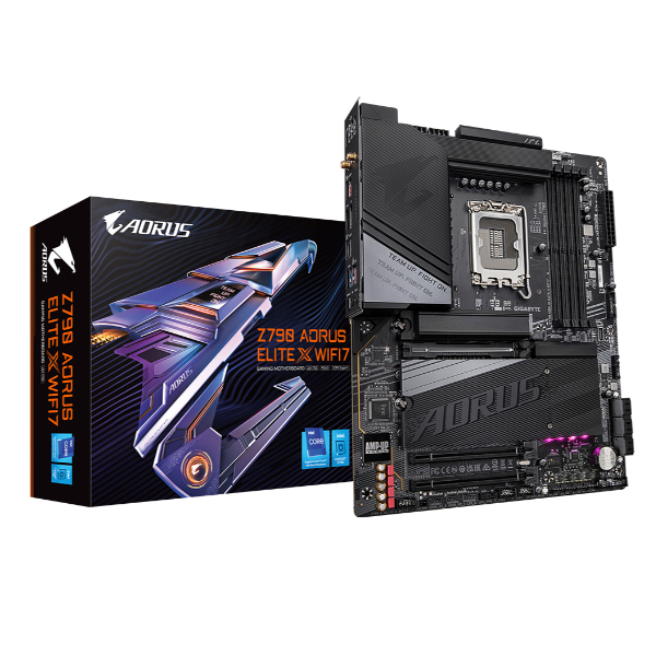 Mainboard Gigabyte Z790 AORUS ELITE X WIFI 7 (Intel Z790/ Socket 1700/ 4 khe ram/ DDR5/ 2.5 Gigabit LAN)