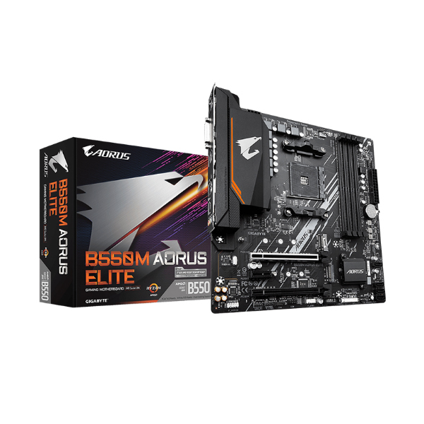 Mainboard Gigabyte B550M AORUS ELITE (AMD B550/ Socket AM4/ M-ATX/ 4 khe ram/ DDR4)
