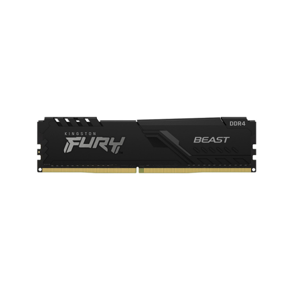 Ram desktop Kingston Fury Beast Black 32GB DDR4 bus 3200 (KF432C16BB/32)