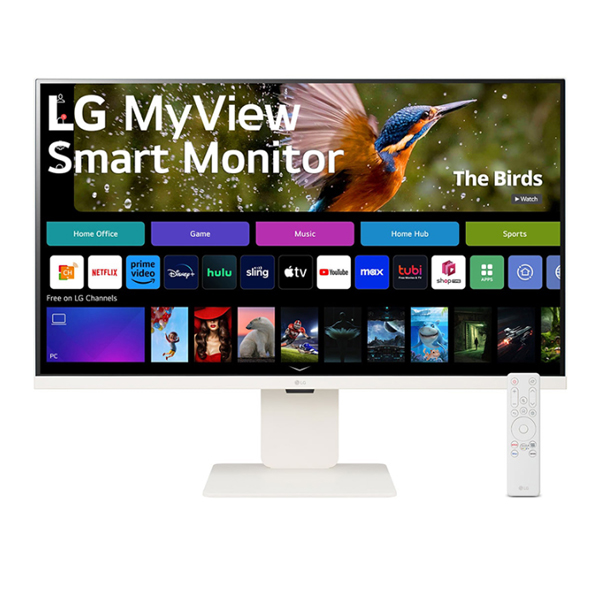Màn hình thông minh LG MyView 32SR83U-W (31.5Inch/ 4K (3840 x 2160)/ 5ms/ IPS/ Loa/Wi-Fi/Bluetooth)