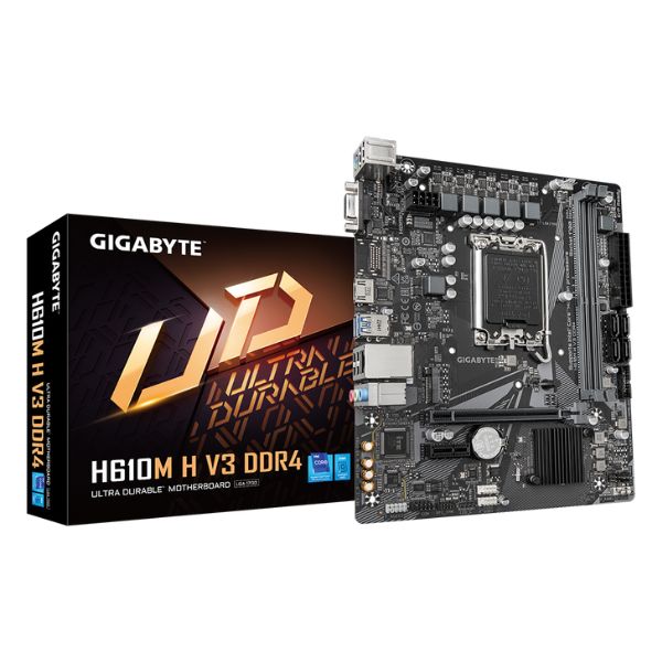 Mainboard Gigabyte H610M H V3 DDR4 (Intel H610/ Socket 1700/ 2 khe ram)
