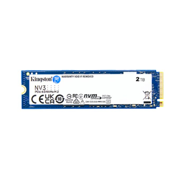 Ổ SSD Kingston NV3 2TB (NVMe PCIe/ Gen4x4 M2.2280/ 6000MB/s/ 5000MB/s)
