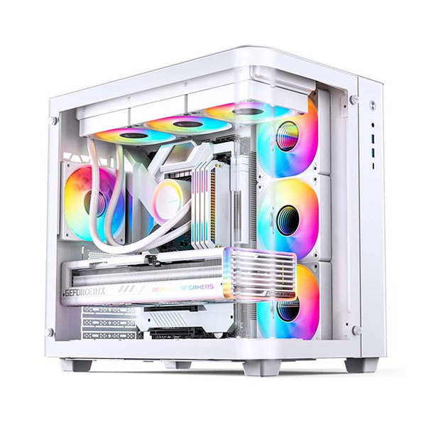 Vỏ máy tính JONSBO TK-3 White (Mid Tower/ ATX/ Trắng)