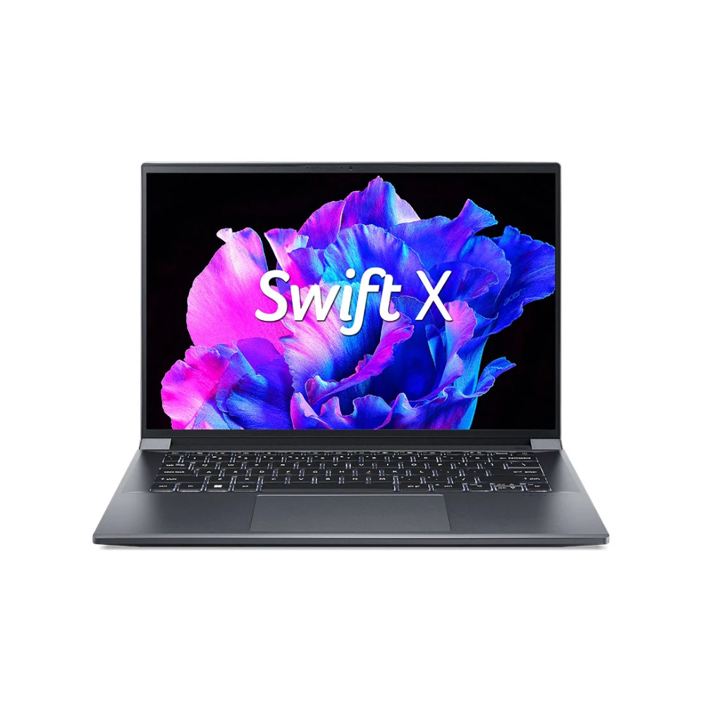 Laptop Acer Swift X 14 OLED SFX14 71G 78SY (I7 13700H/ 32GB/ 1TB SSD/ RTX 4050 6GB/ 14 inch 2.8K/ Win11/ Gray/ Vỏ nhôm/ 2Y)