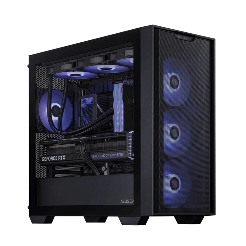 Vỏ máy tính Asus A21 Black (Mid Tower/ M-ATX/ Đen)