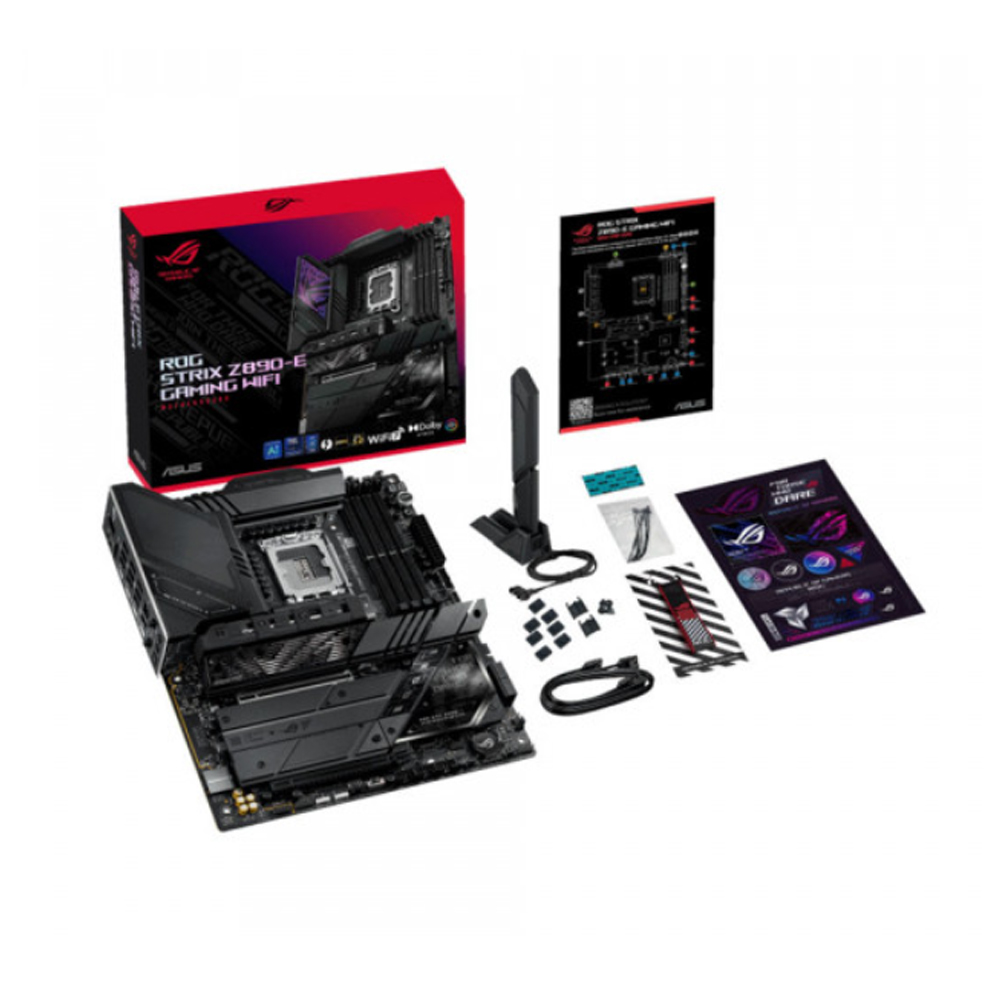 Mainboard Asus ROG Strix Z890-E GAMING WIFI (Intel Z890/ Socket 1851/ ATX/ 4 khe ram/ DDR5/ 2.5 Gigabit LAN)