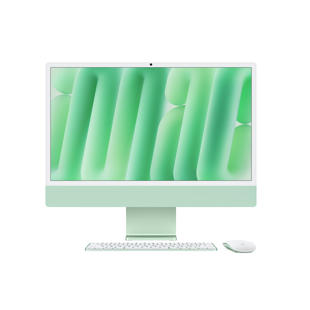 Máy tính AIO Apple IMAC M4 (8 Core CPU/ 8 core GPU/ 16GB/ 256GB SSD/ 24inch/ Green)