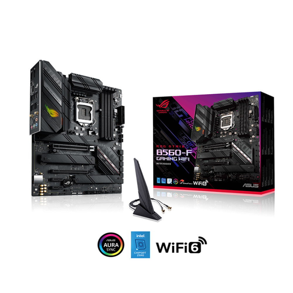 Mainboard Asus ROG Strix B860-F GAMING WIFI (Intel B860/ Socket 1851/ ATX/ DDR5/ 2.5 Gigabit LAN)