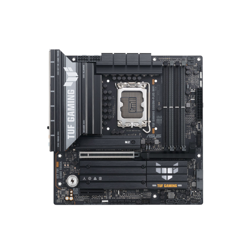 Mainboard Asus TUF Gaming B860M-PLUS WIFI (Intel B860/ Socket 1851/ M-ATX/ DDR5/ 2.5 Gigabit LAN)