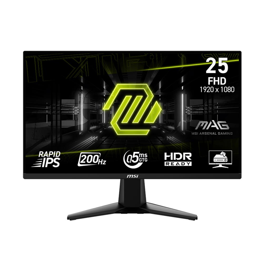 Màn hình gaming MSI MAG 255F E20 (24.5Inch/ Full HD/ 0,5ms/ 200Hz/ 300cd/m2/ IPS)