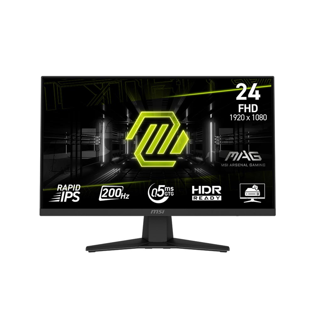 Màn hình gaming MSI MAG 244F (23.8Inch/ Full HD/ 0,5ms/ 200Hz/ 300cd/m2/ IPS)