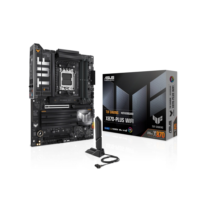 Mainboard Asus TUF Gaming X870-PLUS WIFI (AMD X870/ Socket AM5/ ATX/ 4 khe ram/ DDR5)