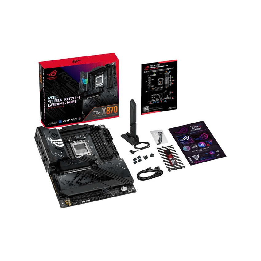 Mainboard Asus ROG Strix X870-F GAMING WIFI (AMD X870/ Socket AM5/ ATX/ 4 khe ram/ DDR5)