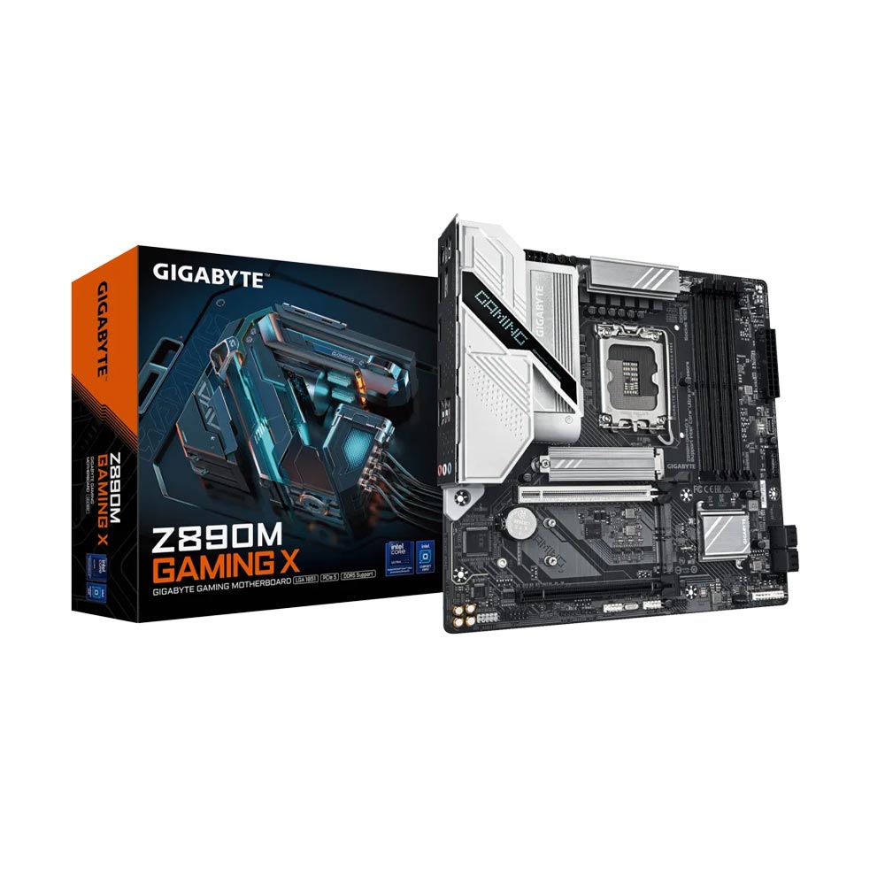 Mainboard Gigabyte Z890M GAMING X DDR5 (Intel Z890/ Socket 1851/ ATX/ 4 khe ram/ 2.5 Gigabit LAN)