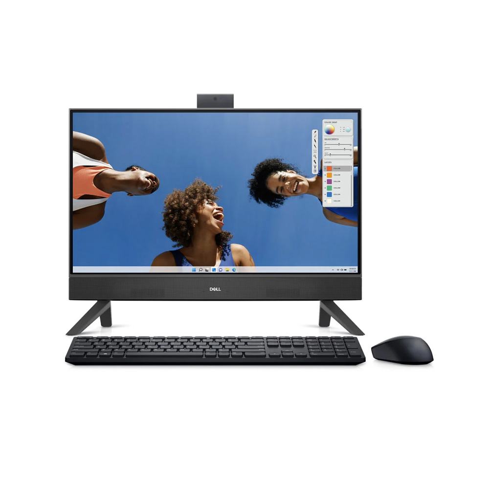 Máy tính AIO Dell Inspiron 5430 G5C0D31 (Core 7-150U/ 16GB/ 1TB SSD/ 23.8inch/ Win11/ Black/ 1Y)