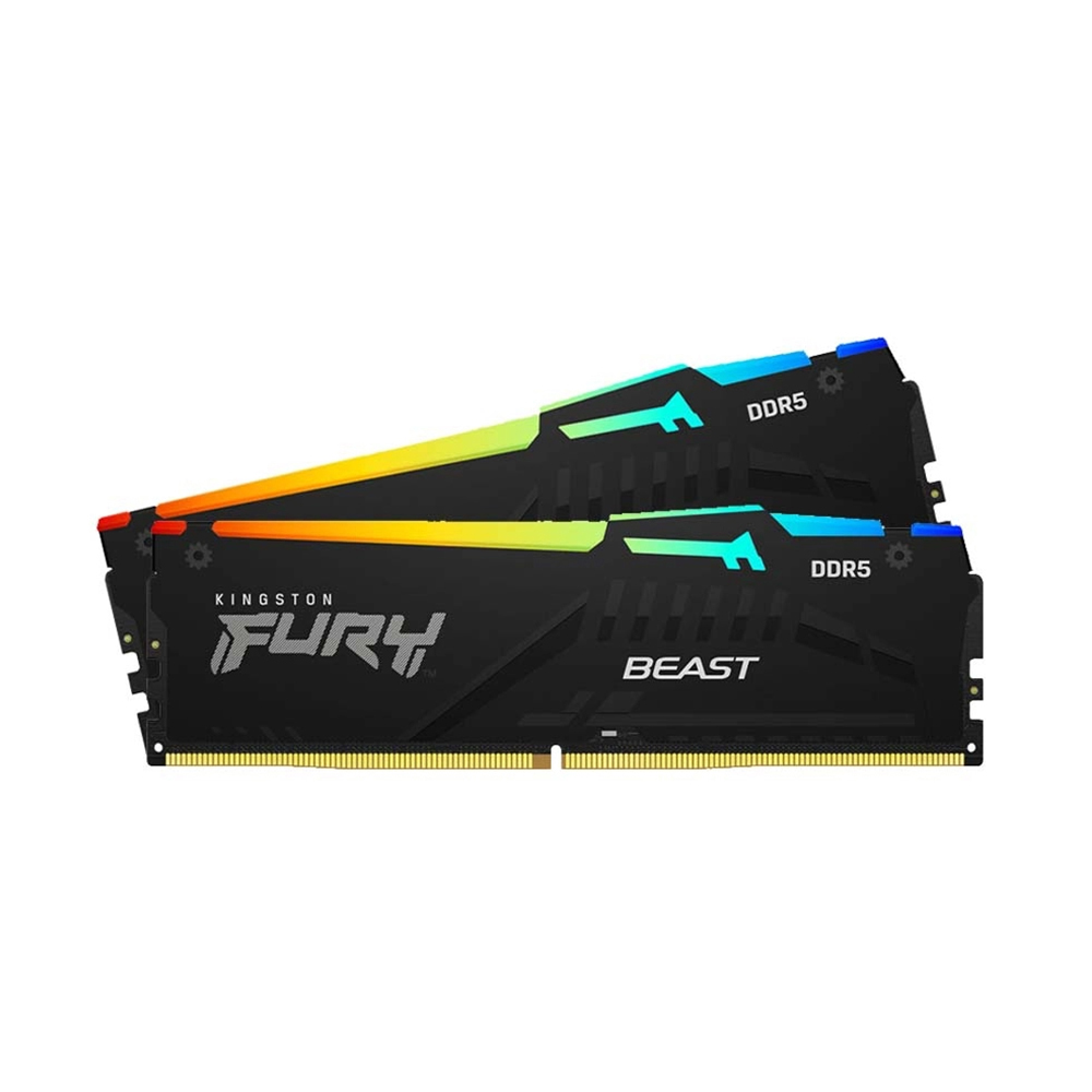 Ram desktop Kingston Fury Beast Black RGB EXPO 32GB (2x16GB) DDR5 6000Mhz (KF560C36BBE2AK2-32WP)