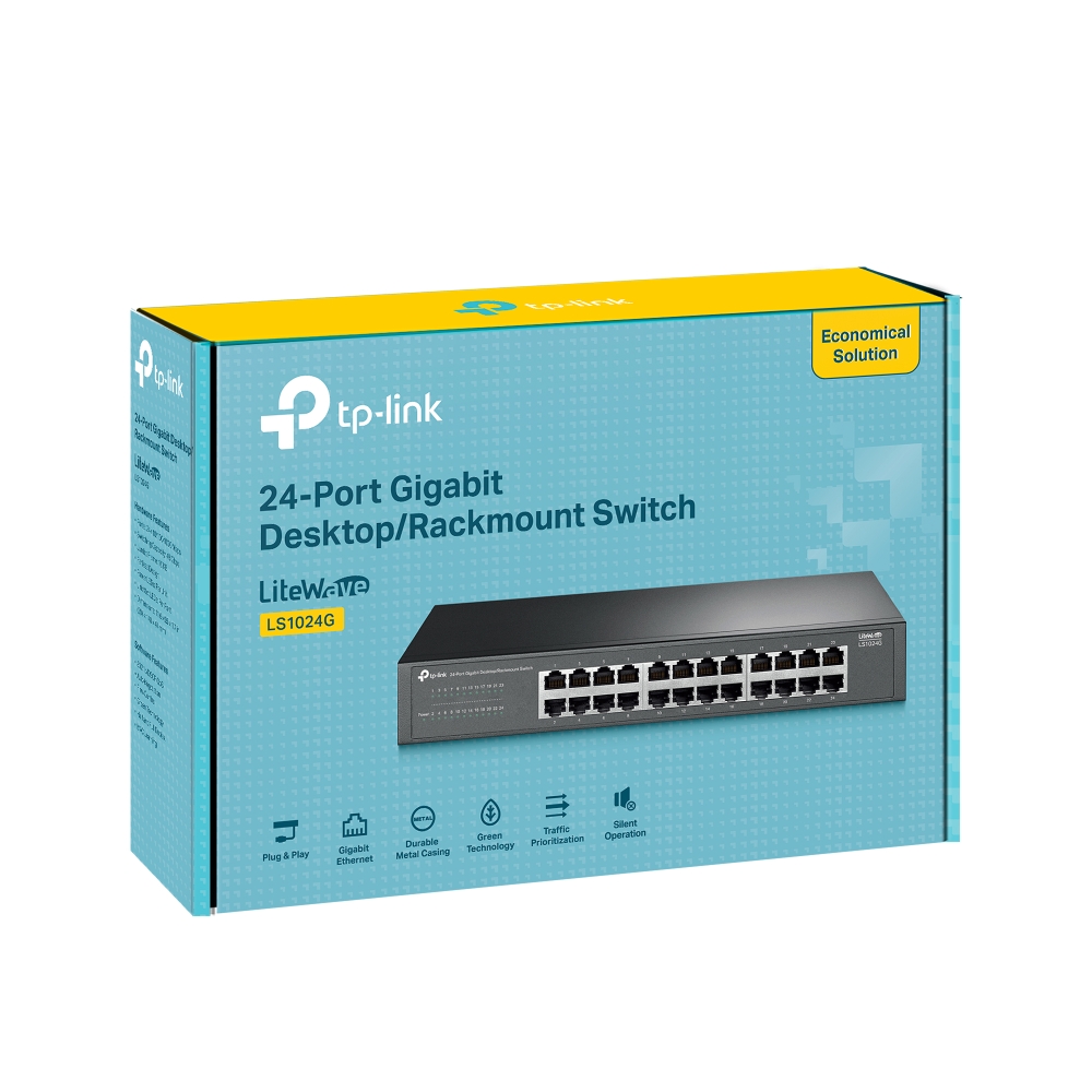 Switch TP-Link LS1024G (Gigabit 1000Mbps/ 24 Cổng/ Vỏ kim loại)