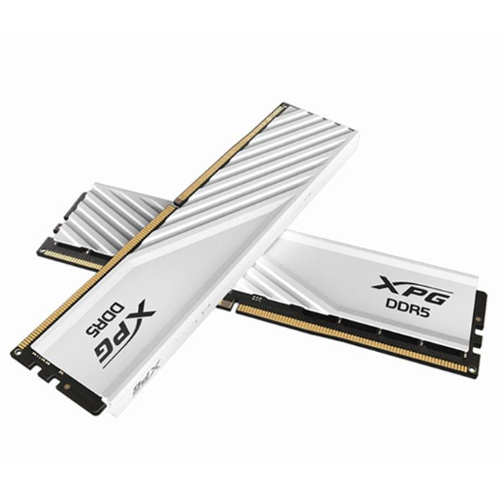 Ram PC Adata Lancer Blade 32GB (2x16GB) DDR5 5600Mhz White (AX5U5600C4616G-DTLABWH)