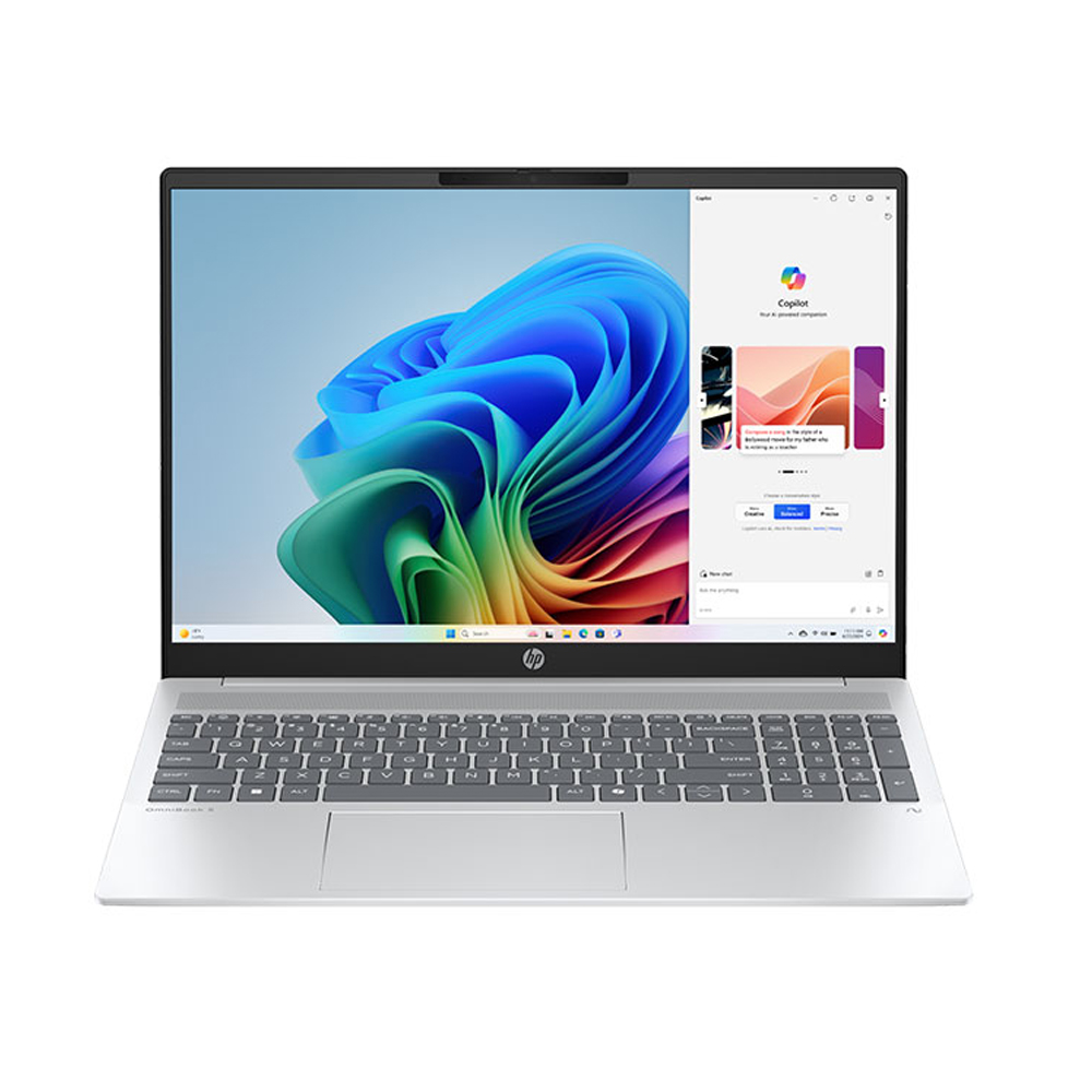 Laptop HP OmniBook 5 AI 16-af1052TU C1MN6PA (Ultra 7 255U/ 32GB/ 512GB SSD/ 16 inch WUXGA Touch/ Win 11/ Office/ Bạc)